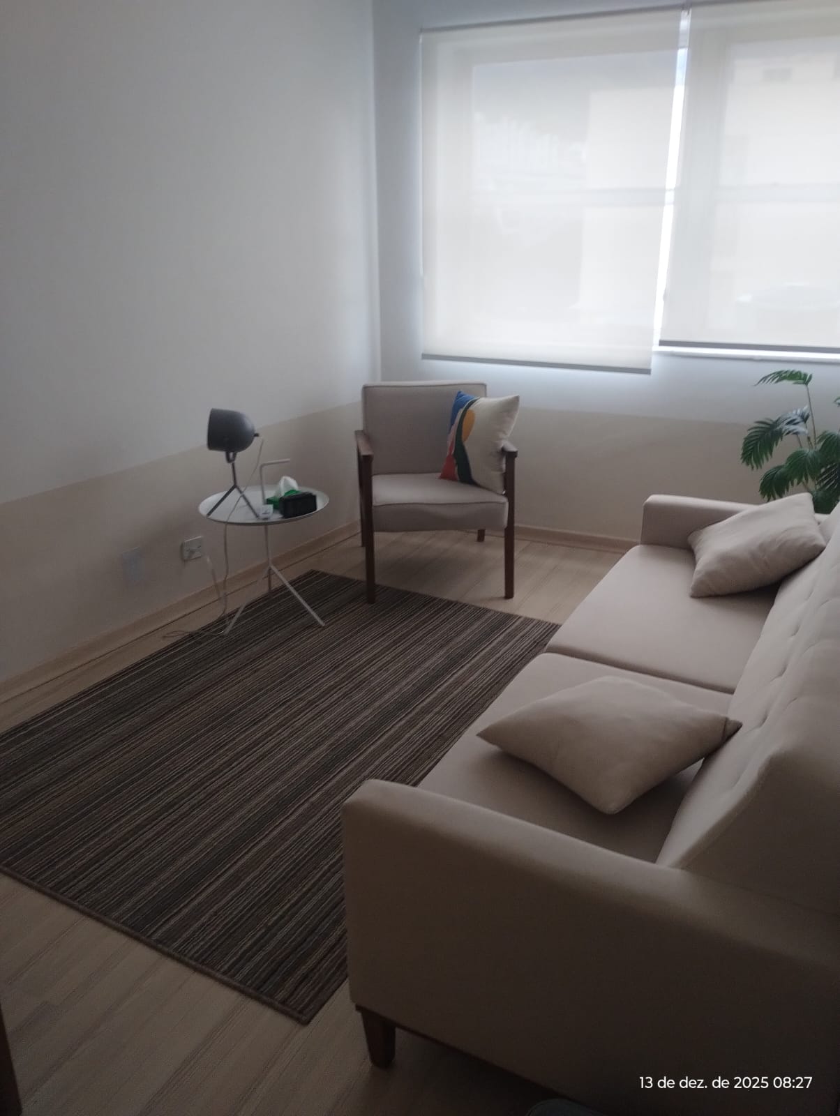 Sala de espera do consultório